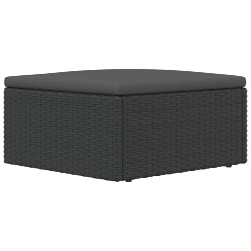 Ebern Designs Newlark Wicker Outdoor Ottoman Wayfair